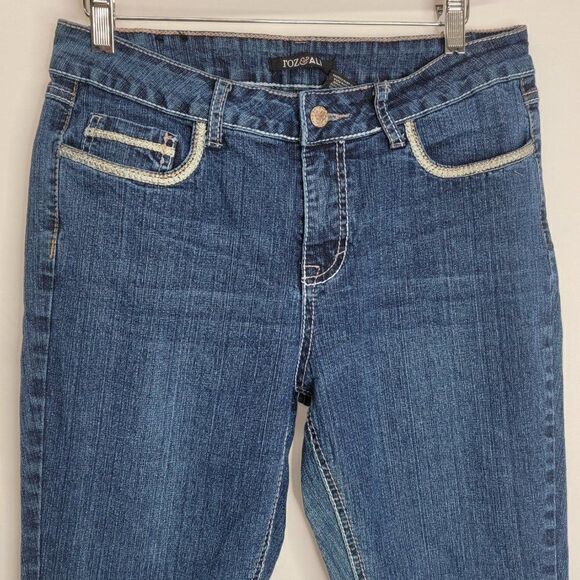 𝅺ROZ & Ali Denim Blue Size 10 jeans - Picture 11 of 14